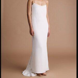 Lola Varma Vincent Gown with Train (Satin)